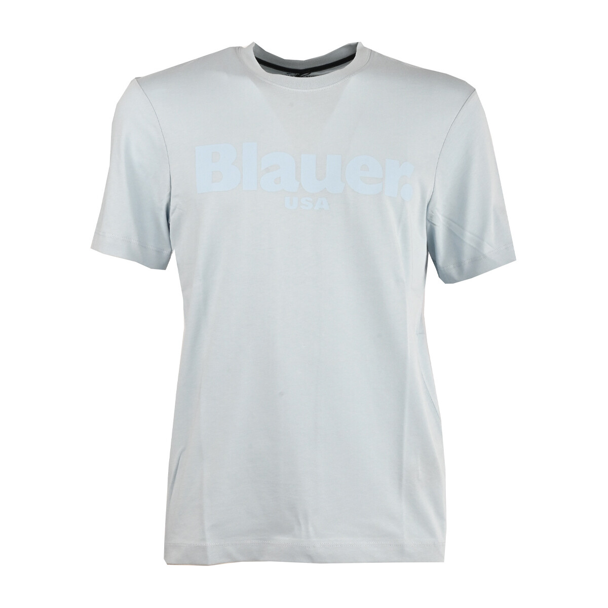 Vêtements Homme Navy Blue Cupro Short Sleeve Woven Mix Boxy T-Shirt 23sbluh02094_004547-838 Bleu