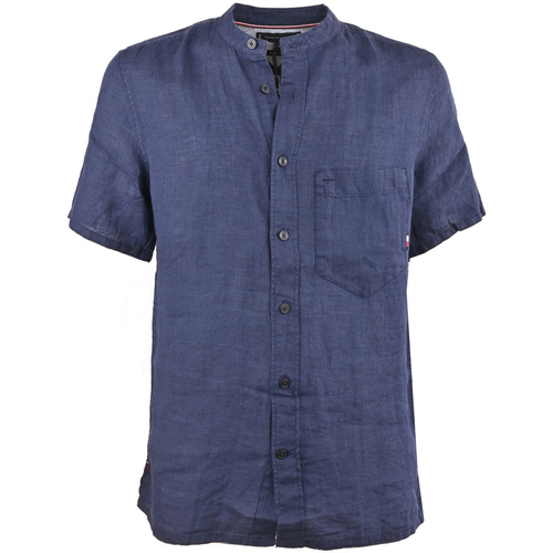 Vêtements Homme Chemises manches longues Tommy Hilfiger mw0mw30898-dcc Bleu