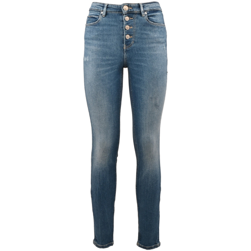 Vêtements Femme Jeans DONE skinny Guess w3ra28_d4w92-ccym Bleu