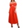 Vêtements Femme Robes longues Twin Set 231tt204d-06684 Orange