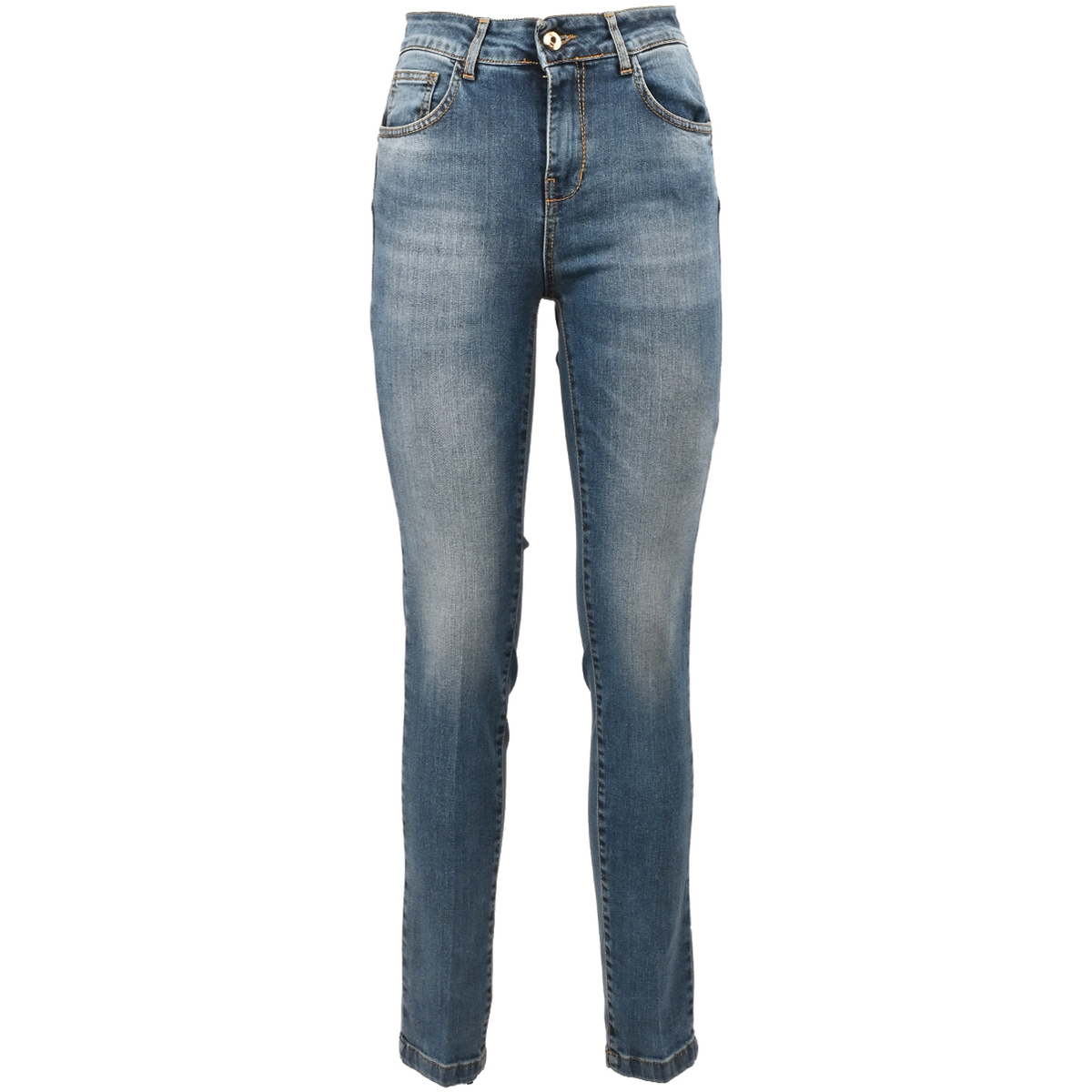 Vêtements Femme Jeans skinny Kocca ourdek-l319 Bleu