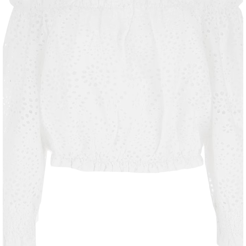Vêtements Femme Débardeurs / T-shirts sans manche Guess w3gh95_wfdc0-g011 Blanc