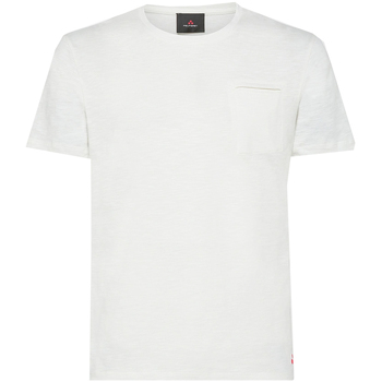 Vêtements Homme T-shirts manches courtes Peuterey peu468399011976-730 Blanc