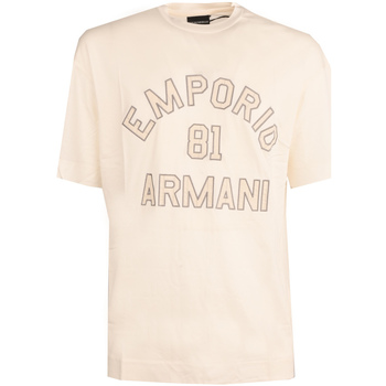 Vêtements Homme T-shirts manches courtes Emporio Armani 3r1tv9_1juvz-0101 Blanc