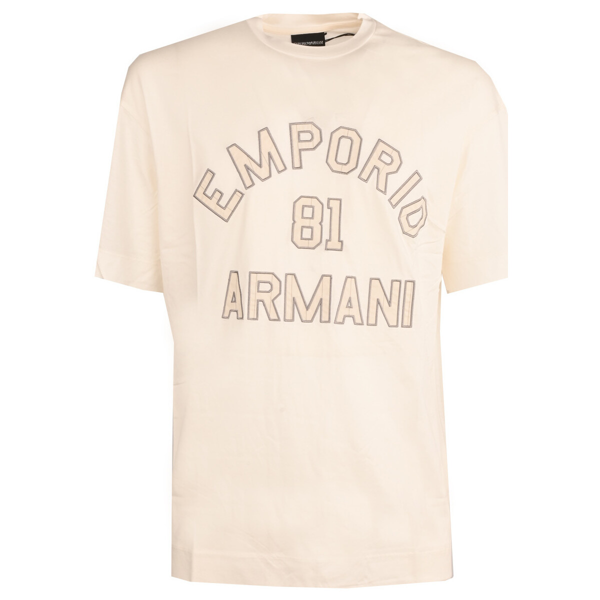 Vêtements Homme T-shirts manches courtes Emporio Armani 3r1tv9_1juvz-0101 Blanc