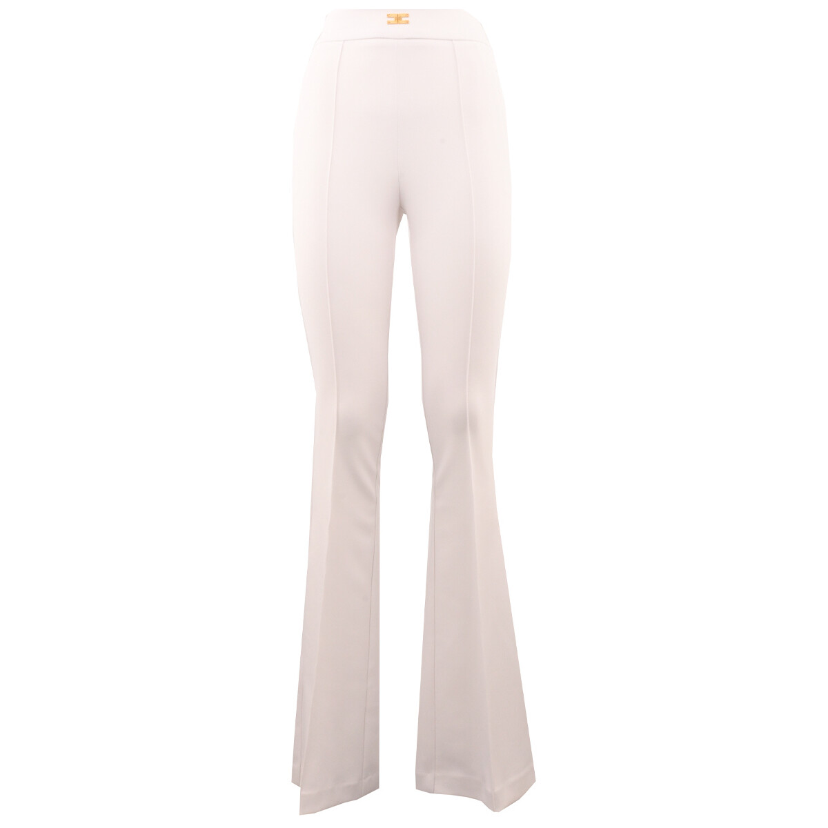 Vêtements Femme Pantalons Elisabetta Franchi pa05431e2-360 Blanc