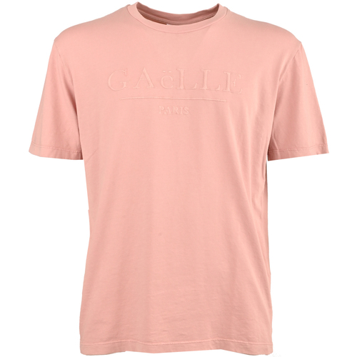 Vêtements Homme T-shirts manches courtes GaËlle Paris gbu01237-rosa Rose