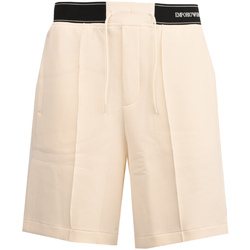 Vêtements Homme Shorts / Bermudas Emporio Armani 3r1pz7_1jhsz-0101 Blanc