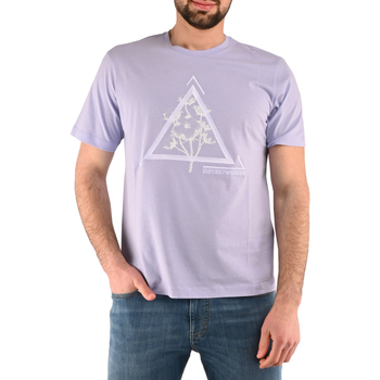 Vêtements Homme T-shirts manches courtes Emporio Armani 3l1t6s_1jq4z-f806 Violet