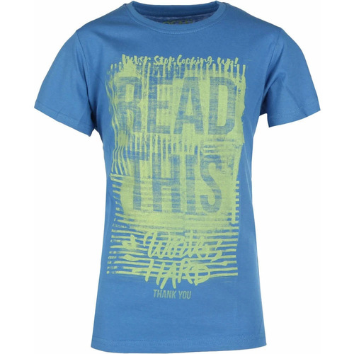 Vêtements Enfant T-shirts manches courtes Losan CAMISETA READ Bleu