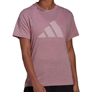 Vêtements Femme T-shirts manches courtes adidas schedule Originals HE4180 Violet