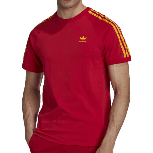 adidas Originals HK7419 Rouge - Vêtements T-shirts manches courtes Homme  22,99 €