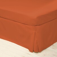 Sweats & Polaires Parures de lit Belledorm Superking BM179 Orange