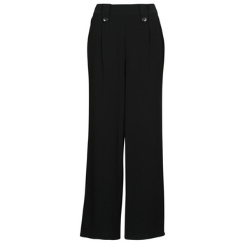 Vêtements Femme Pantalons fluides / Sarouels Only ONLSANIA BUTTON PANT JRS Noir