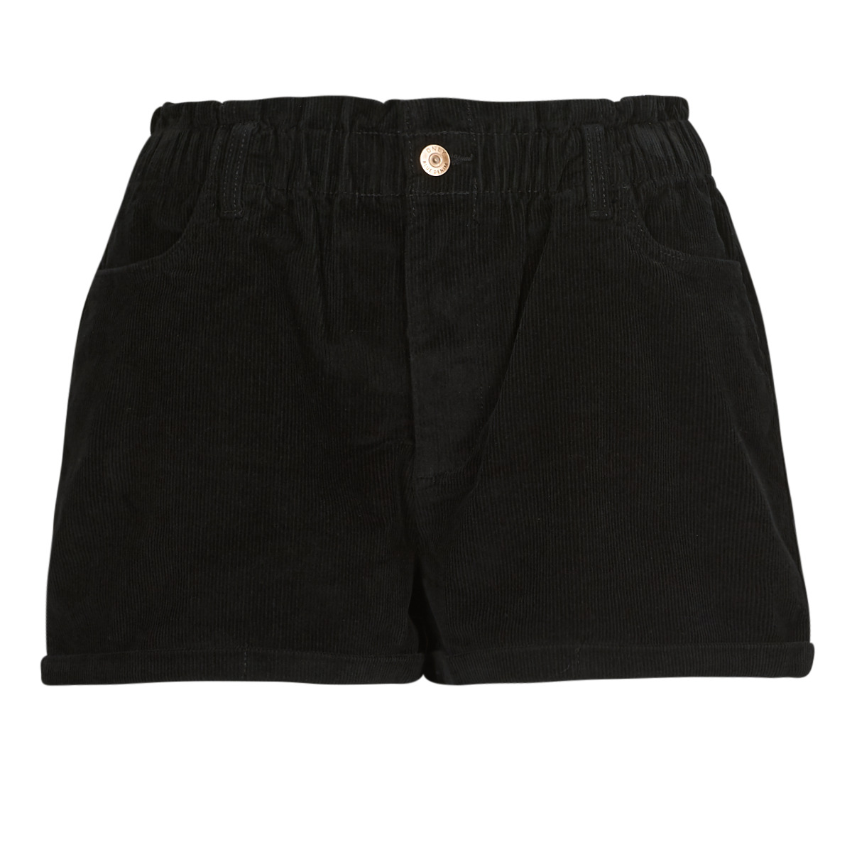 Vêtements Femme Shorts Kiabi / Bermudas Only ONLCUBA-FLORA HW PB CORD SHORTS Kiabi PNT Noir