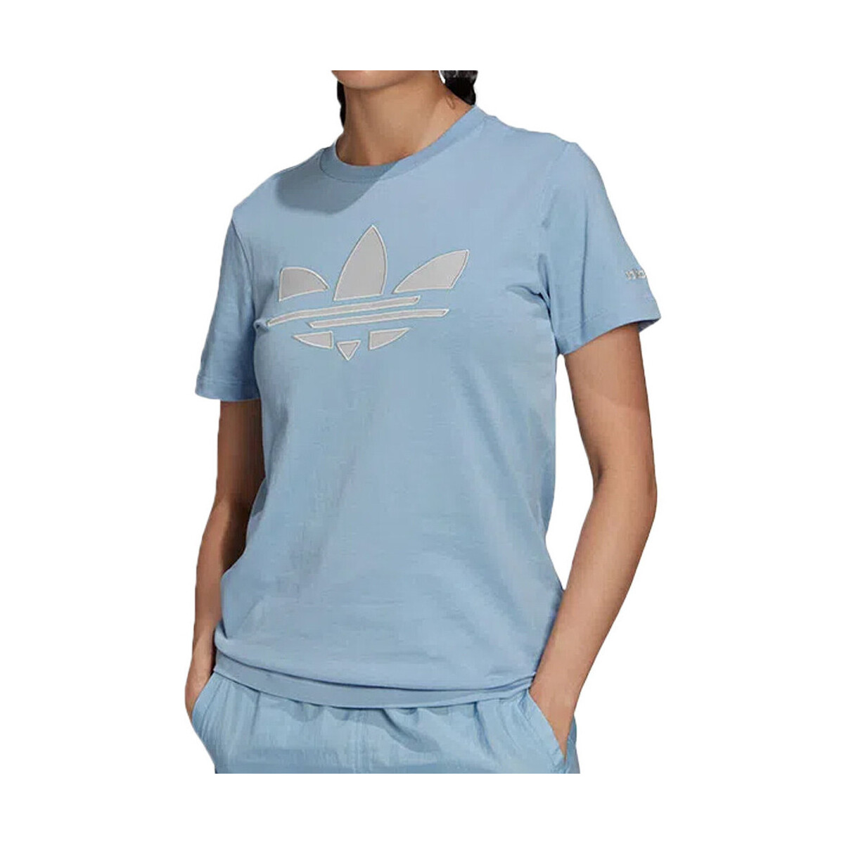 Vêtements Femme T-shirts & Polos adidas Originals H22860 Bleu