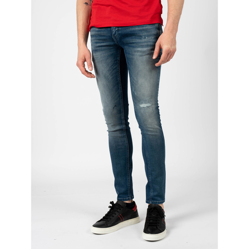 Vêtements Homme T-shirts & Polos Antony Morato MMDT00241-FA750257 | Ozzy Bleu