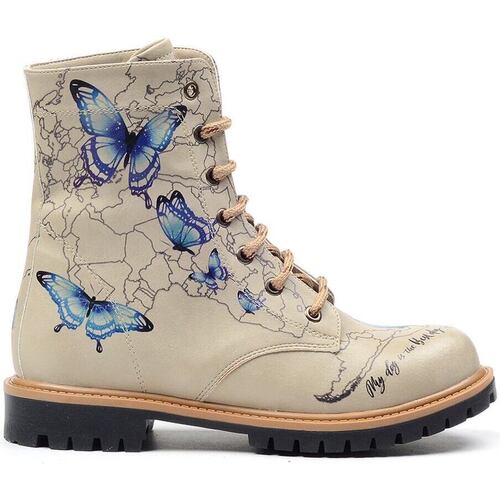 Chaussures Femme Boots Goby TMS104 multicolorful
