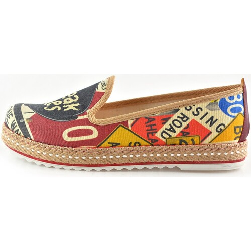 Chaussures Femme Espadrilles Goby HVD1466 multicolorful