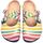 Chaussures Femme Mules Calceo CAL102 multicolorful
