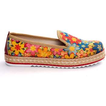 Chaussures Femme Espadrilles Goby HVD1455 multicolorful