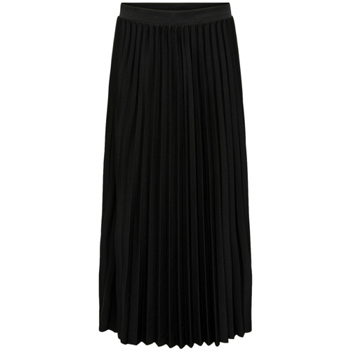 Vêtements Femme Jupes Only Skirt Melisa Plisse - Black Noir