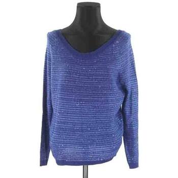 Vêtements Femme Sweats Sandro Pull en coton Bleu