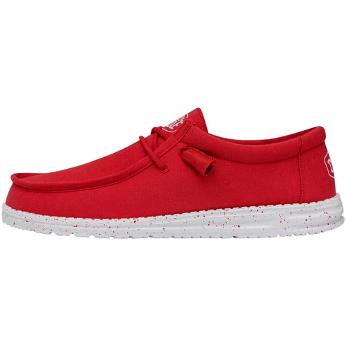 Chaussures Homme Baskets mode HEYDUDE 40009-610 Rouge