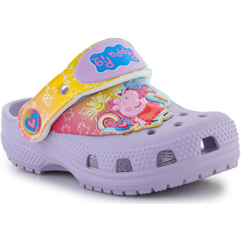 Chaussures Fille Sandales et Nu-pieds Crocs lias Crocs lias Originele klompen in goud met glitters Lavender 207915-530 Violet