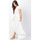 Vêtements Femme Robes Coton Du Monde longue bohème chic SUMATRA blanche Blanc