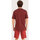 Vêtements Homme Pyjamas / Chemises de nuit Eminence Pyjama court homme coton Rouge