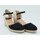 Chaussures Femme Sandales et Nu-pieds Gaimo obi.8315p espadrille femme compensée bride boucle Noir
