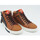 Chaussures Garçon Boots Romagnoli 8510 boots  junior à lacet zippée Marron