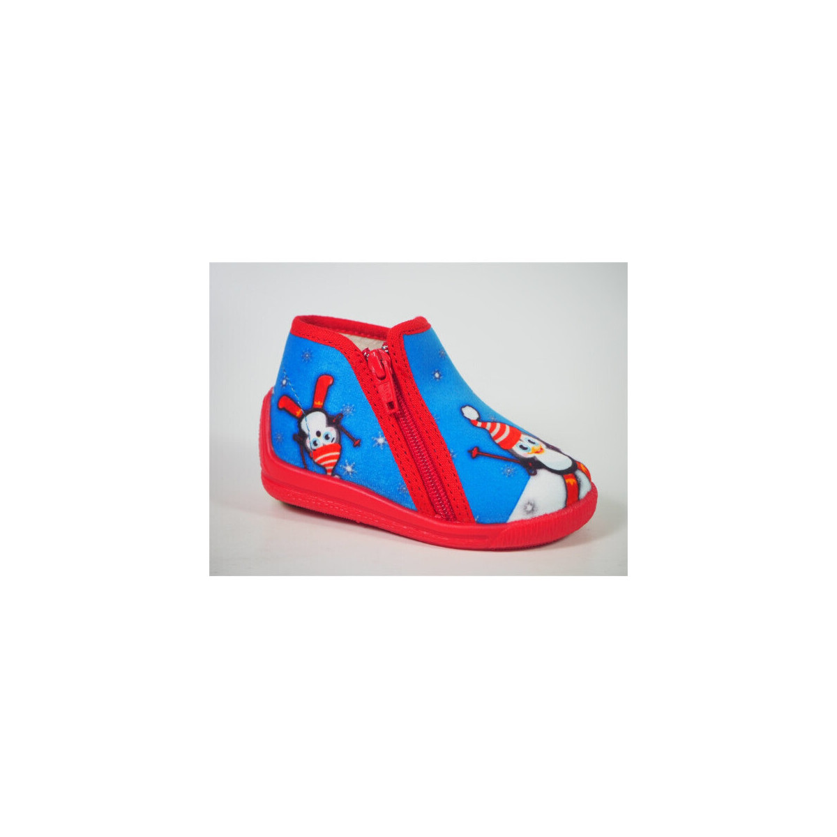 Chaussures Garçon Chaussons Bellamy taron pantoufle zip enfant skieur bleu vif Bleu