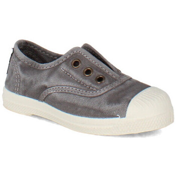 Chaussures Fille Chaussons Natural World 470e Gris