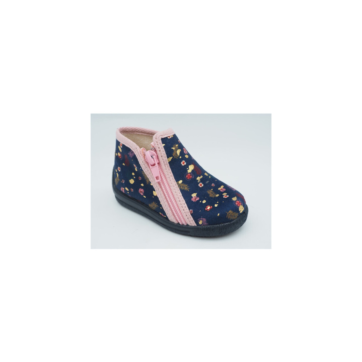 Chaussures Fille Chaussons Bellamy mini chausson zippée fille Marine