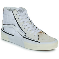 Chaussures Baskets montantes CheckerboardBlkmetallic Vans SK8-HI RECONSTRUCT Blanc
