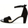 Chaussures Femme Sandales et Nu-pieds Gabor Sandales en velours à talon décroché Noir