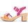 Chaussures Femme Sandales et Nu-pieds Gabor Sandales en velours à talon décroché Multicolore