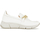 Chaussures Femme Mocassins Gabor Baskets en cuir à talon compensé Blanc