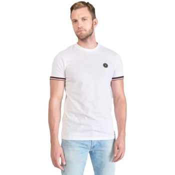 Vêtements Homme T-shirts manches courtes Le Temps des Cerises Grale Blanc