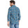 Vêtements Homme T-shirts manches longues Le Temps des Cerises Griba a motif fleuri Bleu