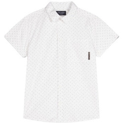 Vêtements Garçon Chemises manches courtes Teddy Smith CHEMISE C-SHIR JUNIOR - Blanc - 12 ans Blanc