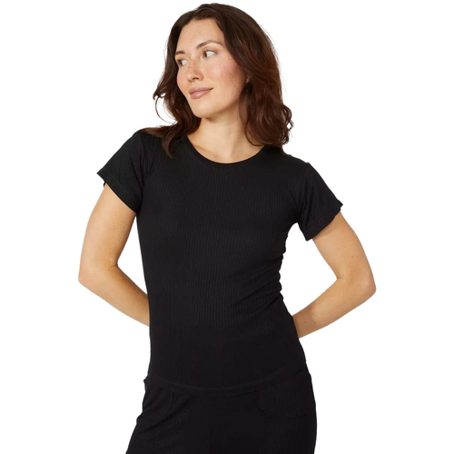 Vêtements Femme T-shirts manches longues Debenhams DH5401 Noir