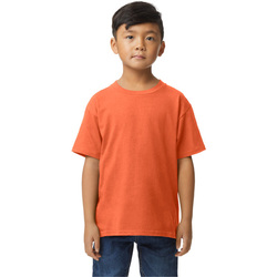 Vêtements Enfant T-shirts manches longues Gildan Softstyle Orange