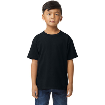 Vêtements Enfant T-shirts manches longues Gildan  Noir