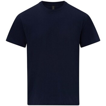 Vêtements T-shirts manches longues Gildan RW8821 Bleu
