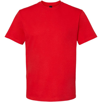 Vêtements T-shirts manches longues Gildan RW8821 Rouge