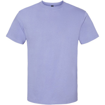 Vêtements T-shirts manches longues Gildan  Violet