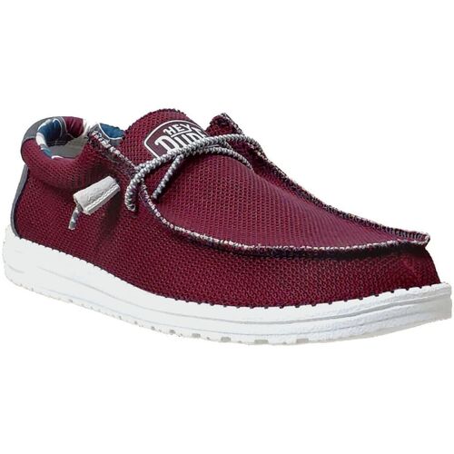 Chaussures Homme Derbies Dude Wally sox Rouge